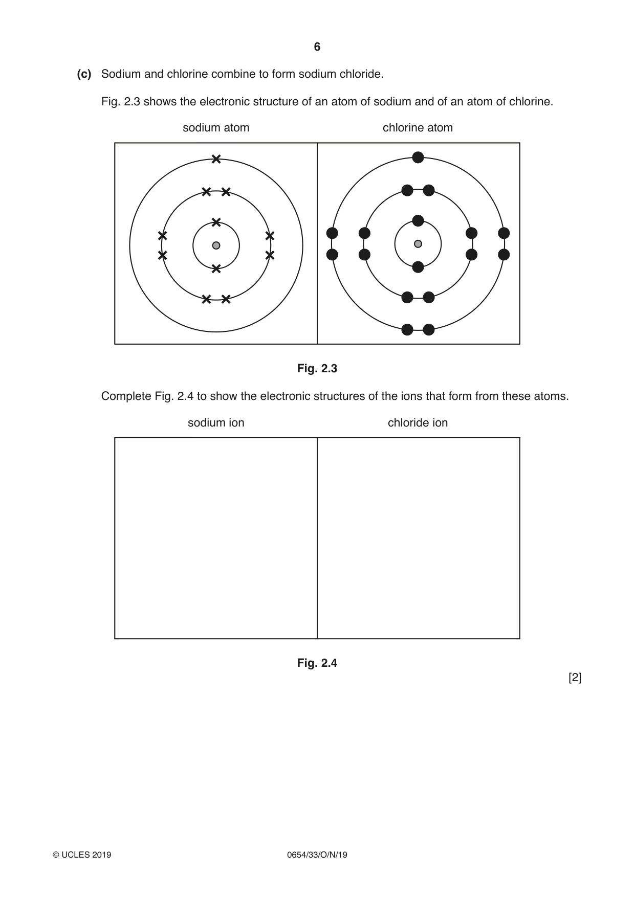 Cambridge IGCSE Sciences - Co-ordinated (Double) 0654 2019 Oct/Nov Paper 3 · Variant 3 question paper, page 6 of 32