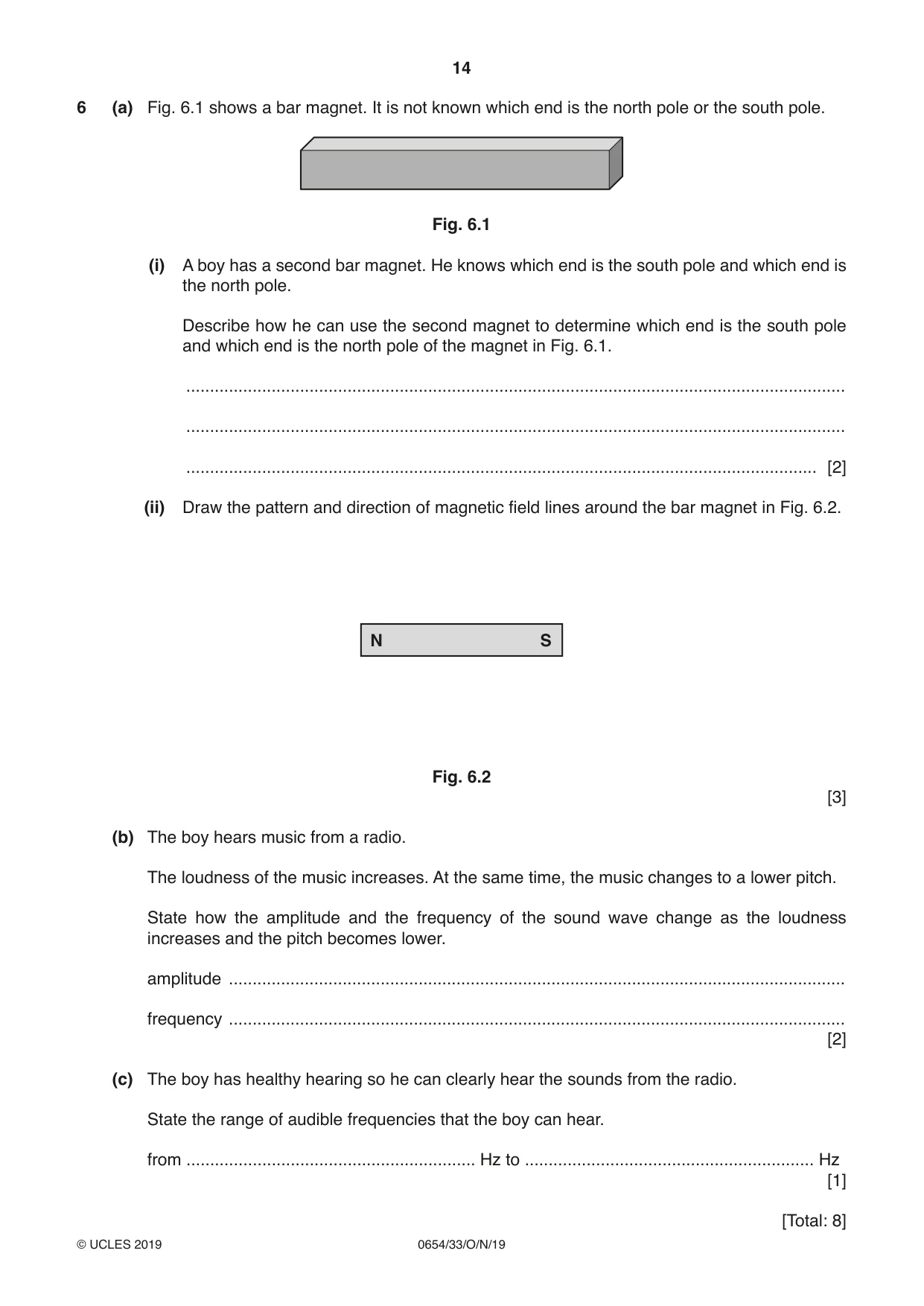 Cambridge IGCSE Sciences - Co-ordinated (Double) 0654 2019 Oct/Nov Paper 3 · Variant 3 question paper, page 14 of 32