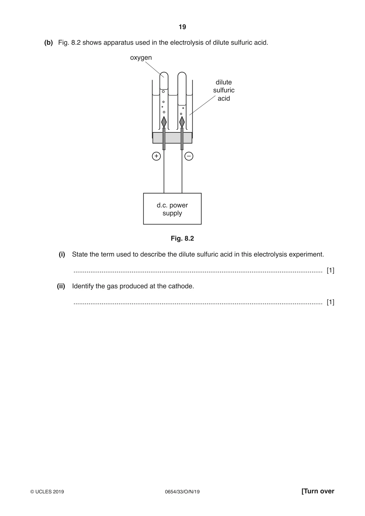 Cambridge IGCSE Sciences - Co-ordinated (Double) 0654 2019 Oct/Nov Paper 3 · Variant 3 question paper, page 19 of 32