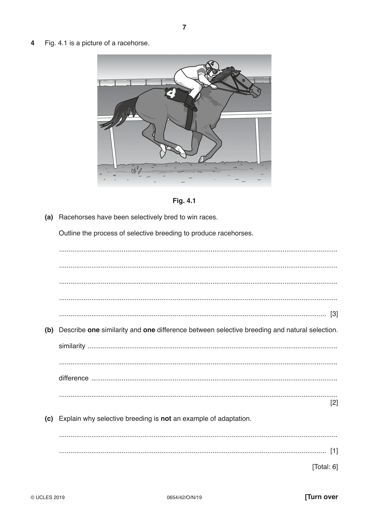 Cambridge IGCSE Sciences - Co-ordinated (Double) 0654 2019 Oct/Nov Paper 4 · Variant 2 question paper, page 7 of 28