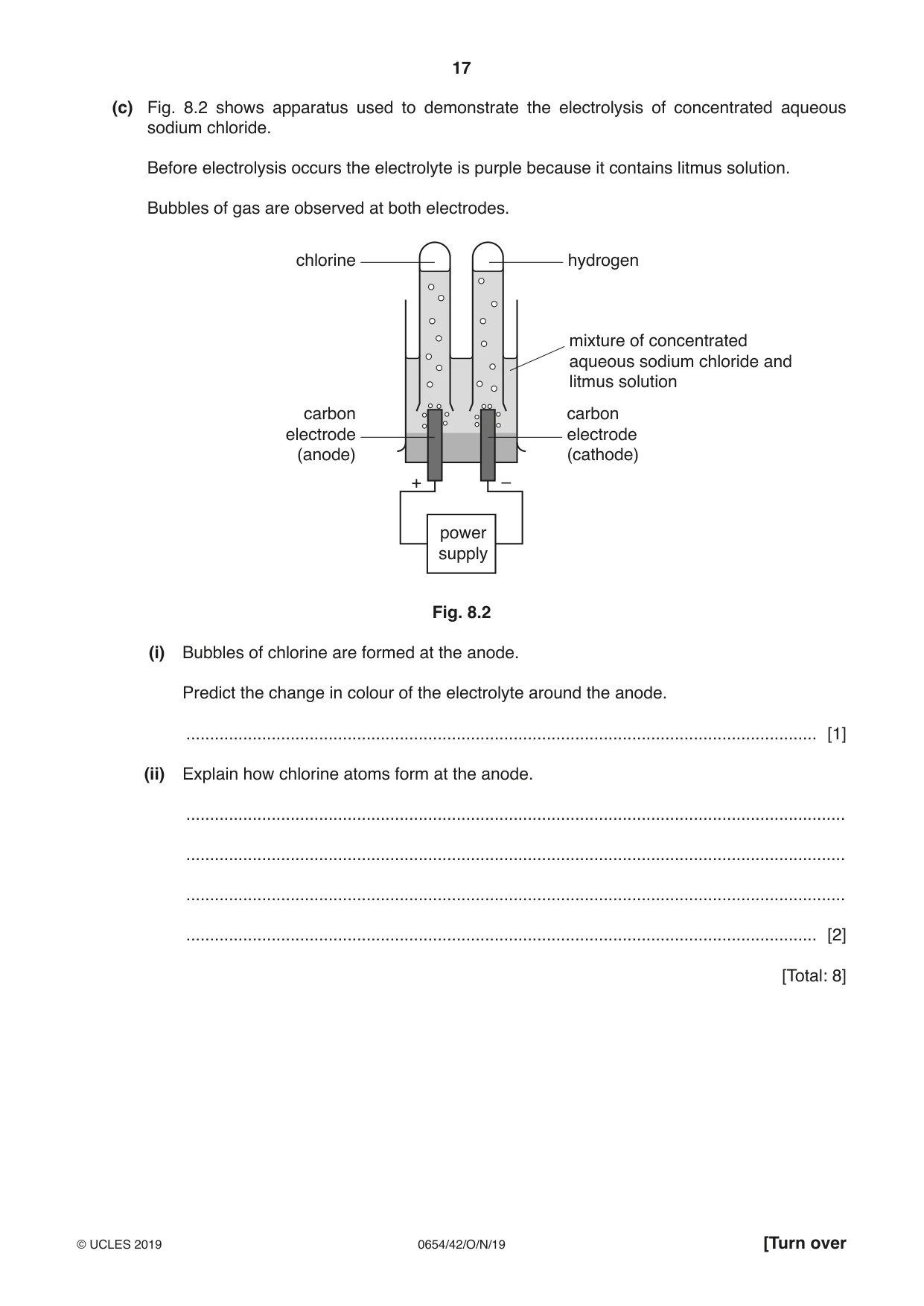 Cambridge IGCSE Sciences - Co-ordinated (Double) 0654 2019 Oct/Nov Paper 4 · Variant 2 question paper, page 17 of 28