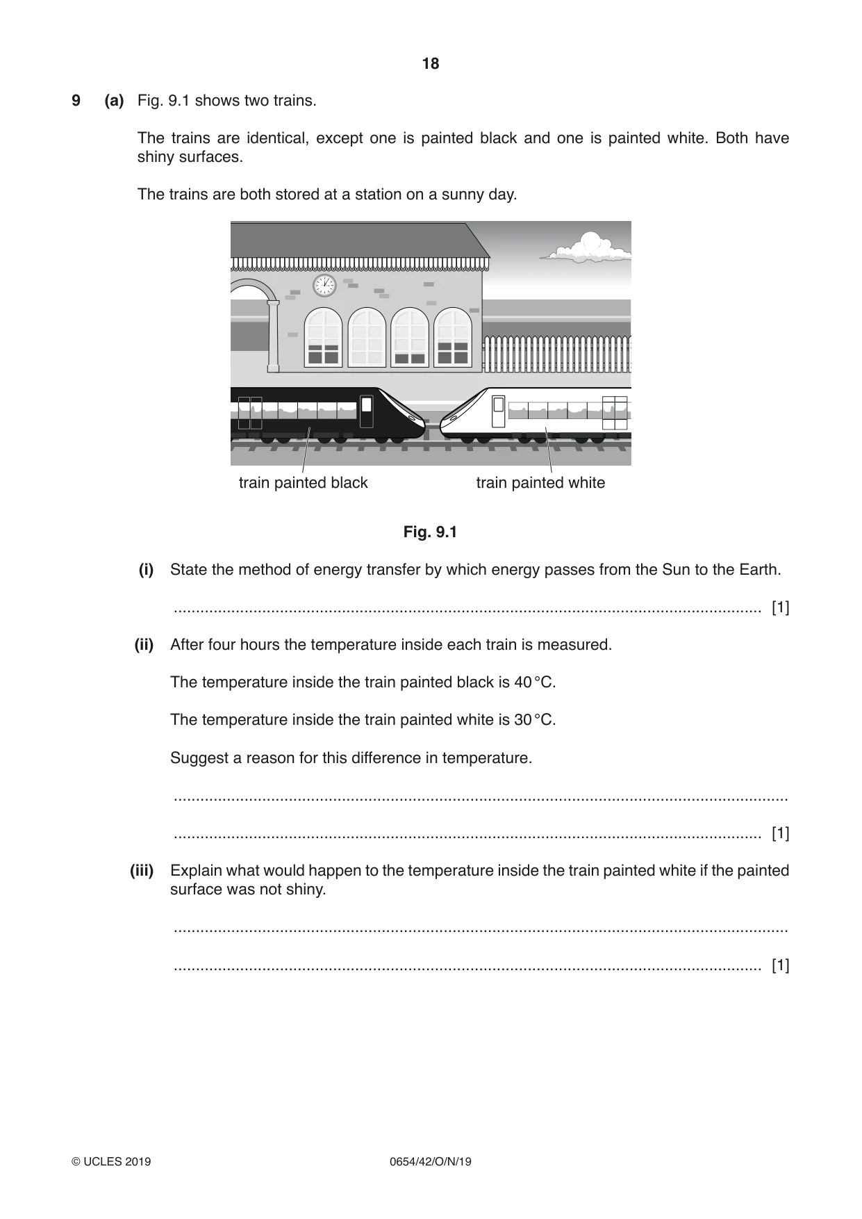 Cambridge IGCSE Sciences - Co-ordinated (Double) 0654 2019 Oct/Nov Paper 4 · Variant 2 question paper, page 18 of 28