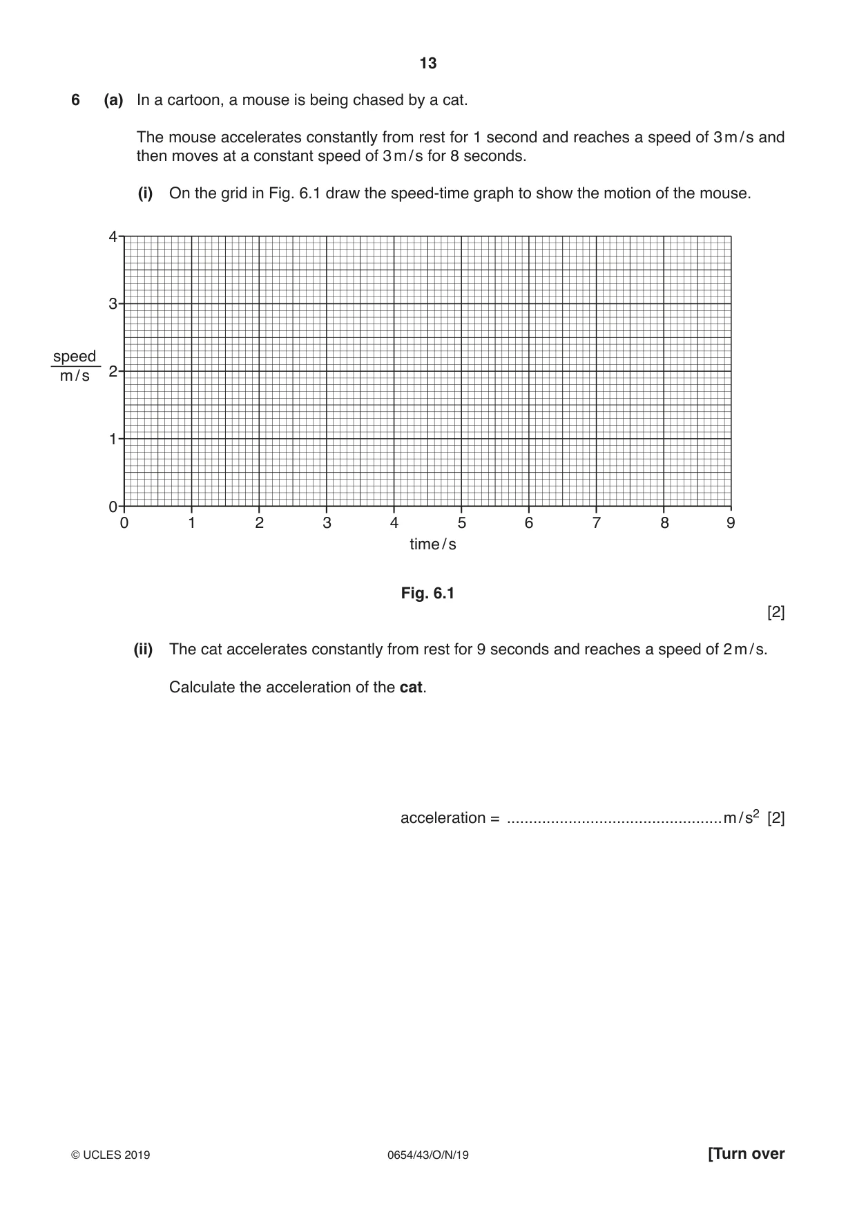 Cambridge IGCSE Sciences - Co-ordinated (Double) 0654 2019 Oct/Nov Paper 4 · Variant 3 question paper, page 13 of 32