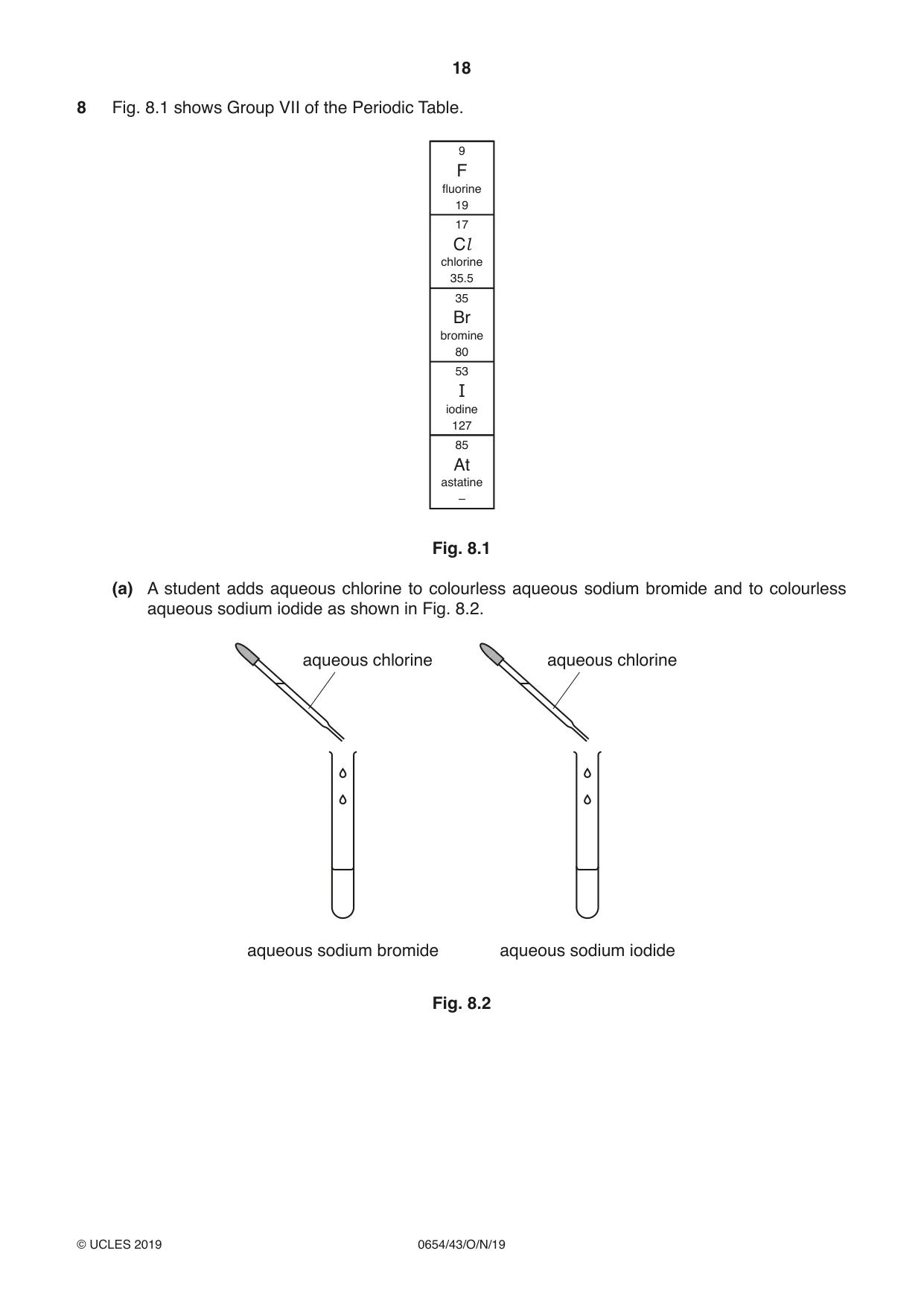 Cambridge IGCSE Sciences - Co-ordinated (Double) 0654 2019 Oct/Nov Paper 4 · Variant 3 question paper, page 18 of 32