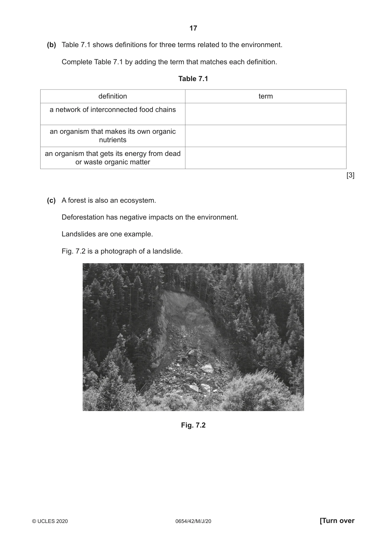 Cambridge IGCSE Sciences - Co-ordinated (Double) 0654 2020 May/June Paper 4 · Variant 2 question paper, page 17 of 32
