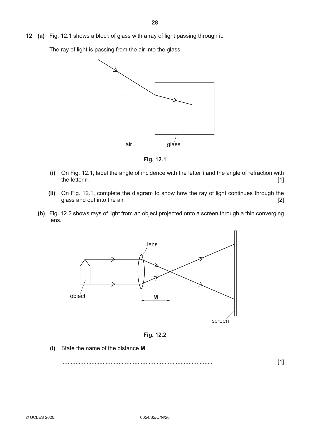 Cambridge IGCSE Sciences - Co-ordinated (Double) 0654 2020 Oct/Nov Paper 3 · Variant 2 question paper, page 28 of 32