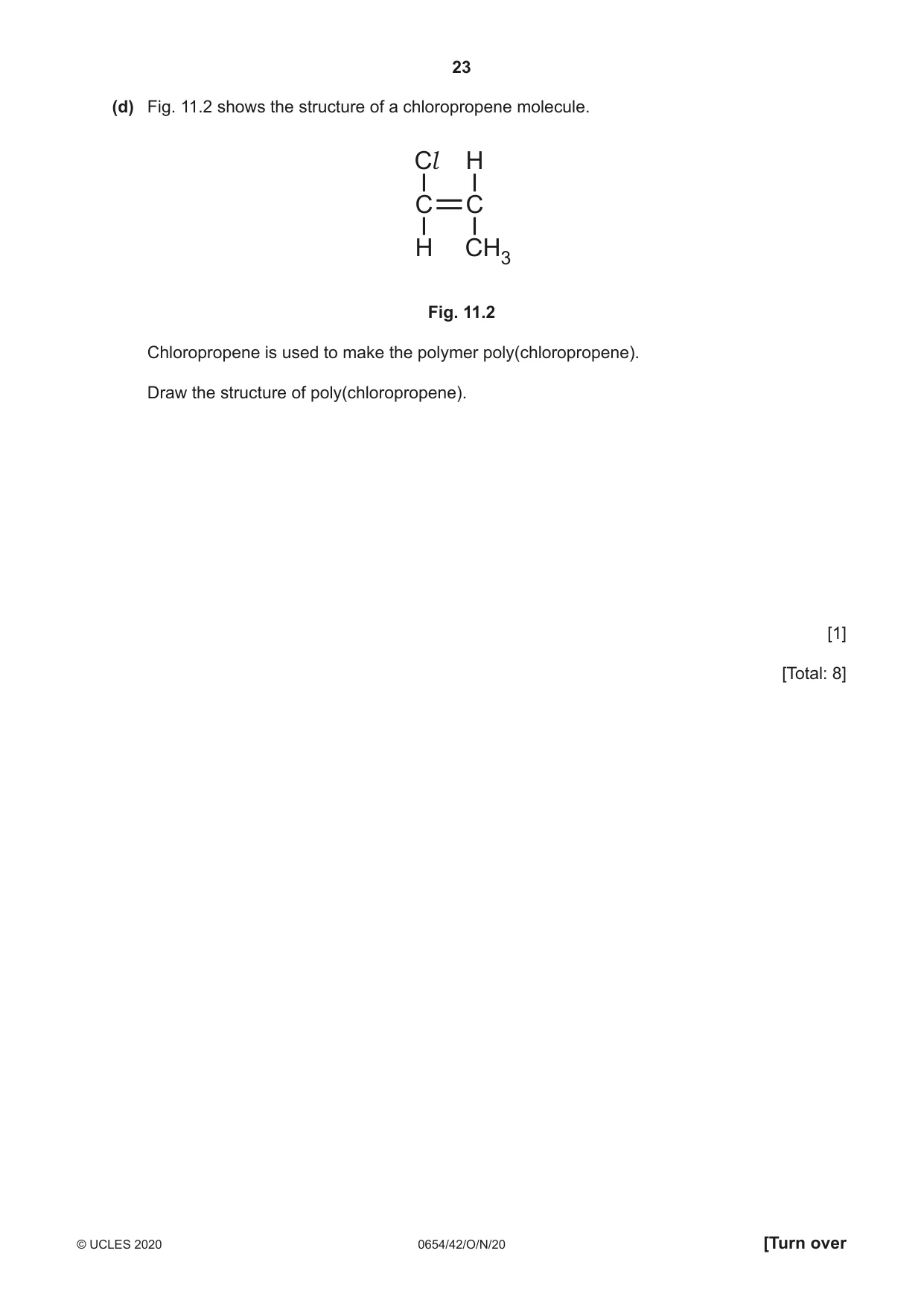 Cambridge IGCSE Sciences - Co-ordinated (Double) 0654 2020 Oct/Nov Paper 4 · Variant 2 question paper, page 23 of 28