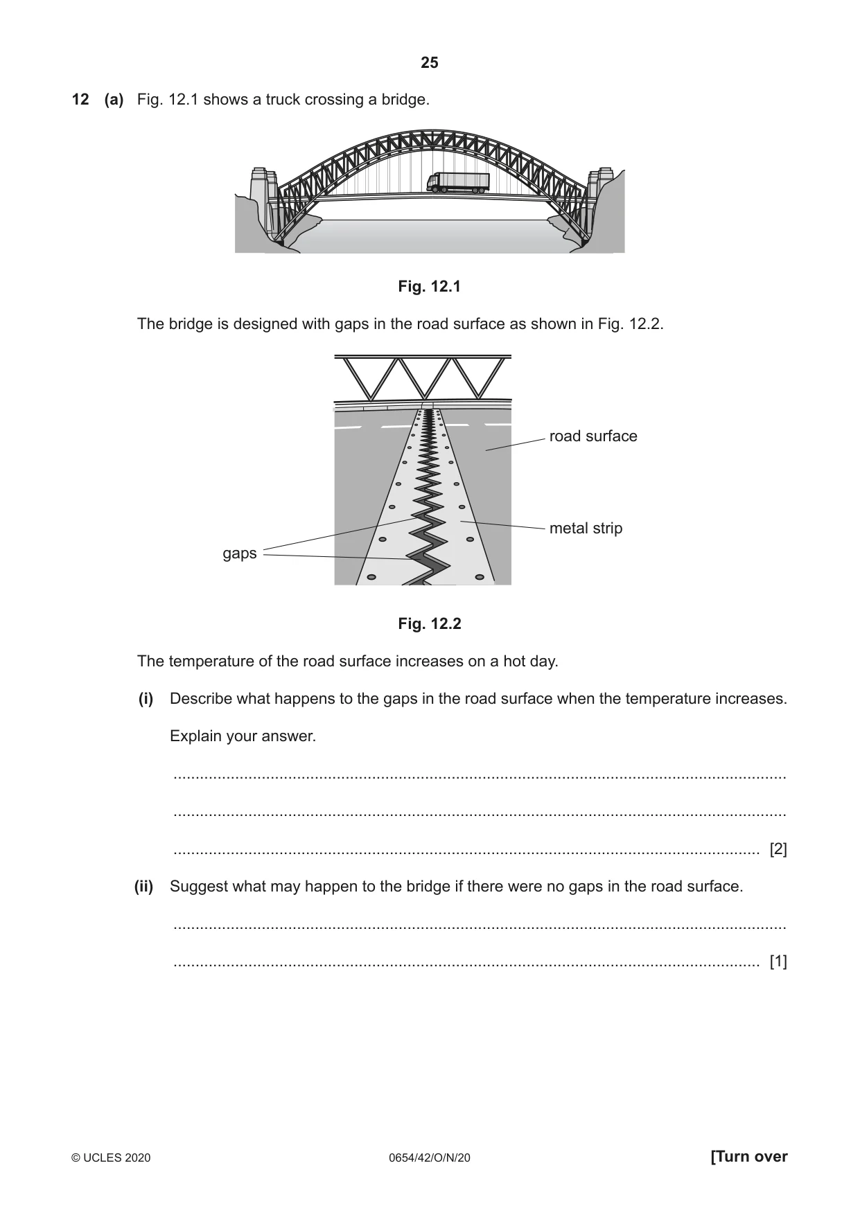 Cambridge IGCSE Sciences - Co-ordinated (Double) 0654 2020 Oct/Nov Paper 4 · Variant 2 question paper, page 25 of 28
