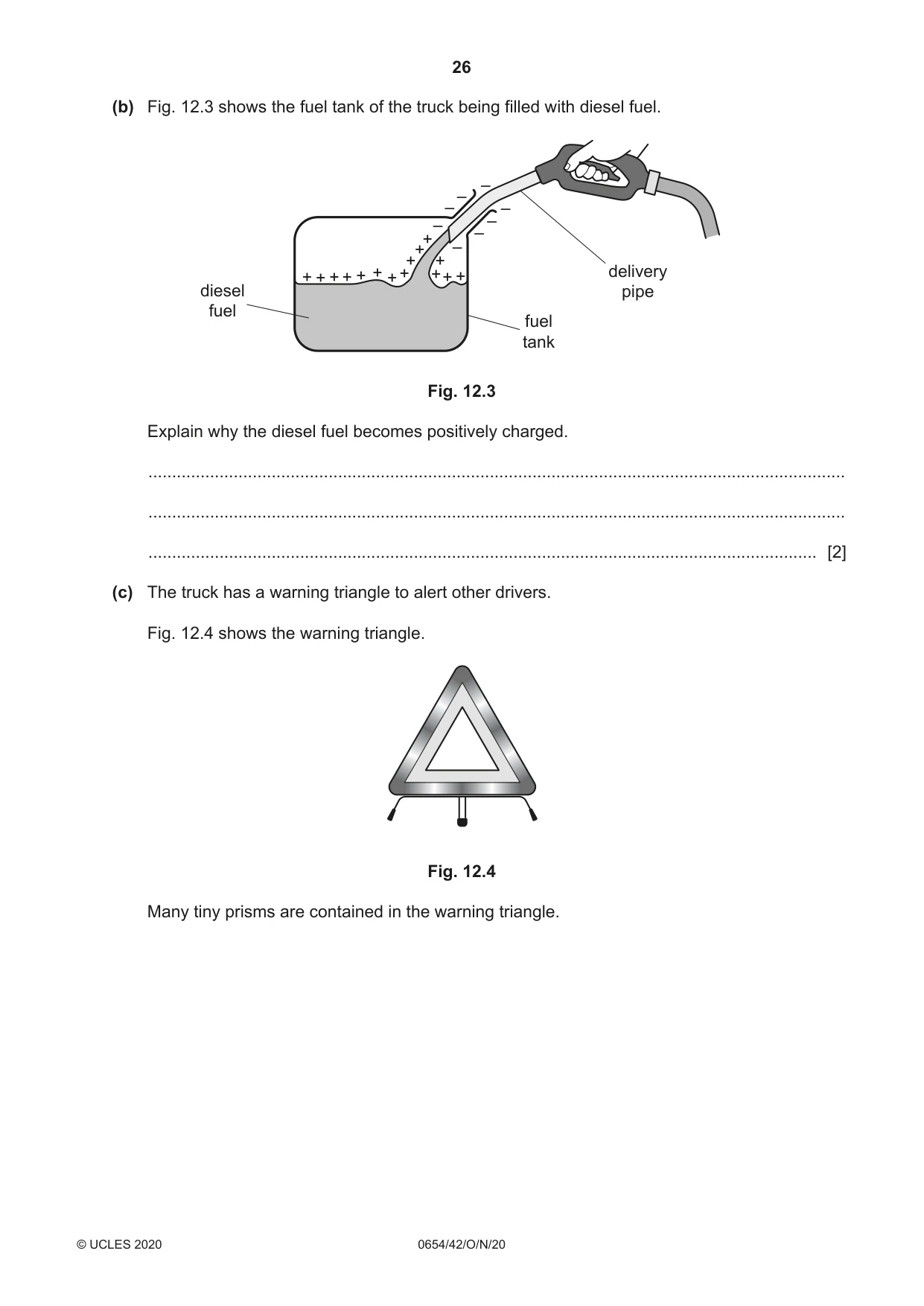 Cambridge IGCSE Sciences - Co-ordinated (Double) 0654 2020 Oct/Nov Paper 4 · Variant 2 question paper, page 26 of 28
