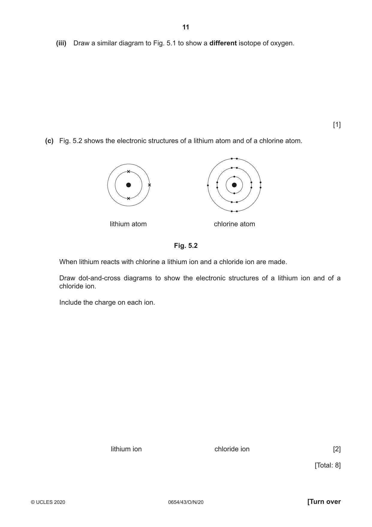 Cambridge IGCSE Sciences - Co-ordinated (Double) 0654 2020 Oct/Nov Paper 4 · Variant 3 question paper, page 11 of 28