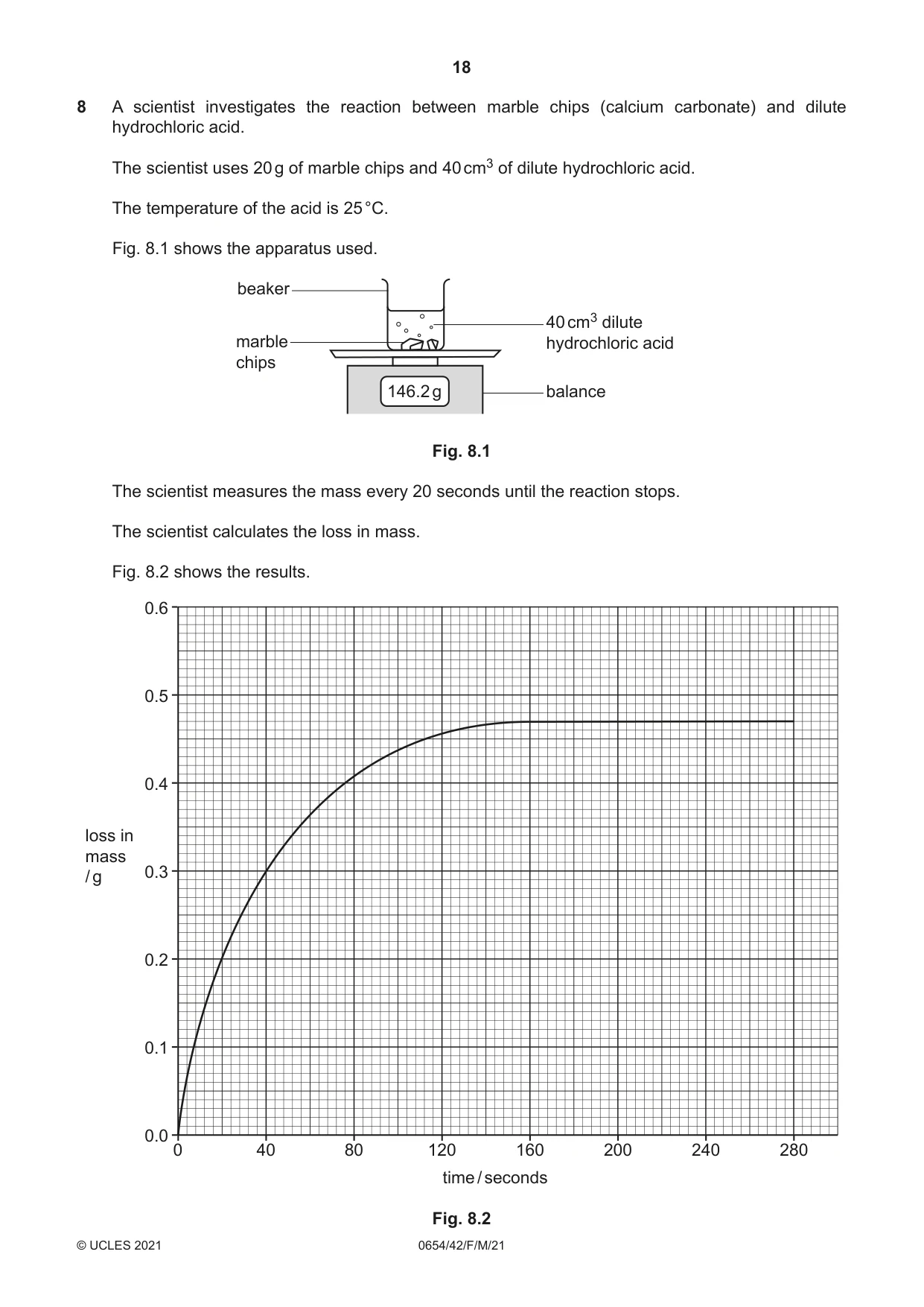 Cambridge IGCSE Sciences - Co-ordinated (Double) 0654 2021 Feb/March Paper 4 · Variant 2 question paper, page 18 of 28