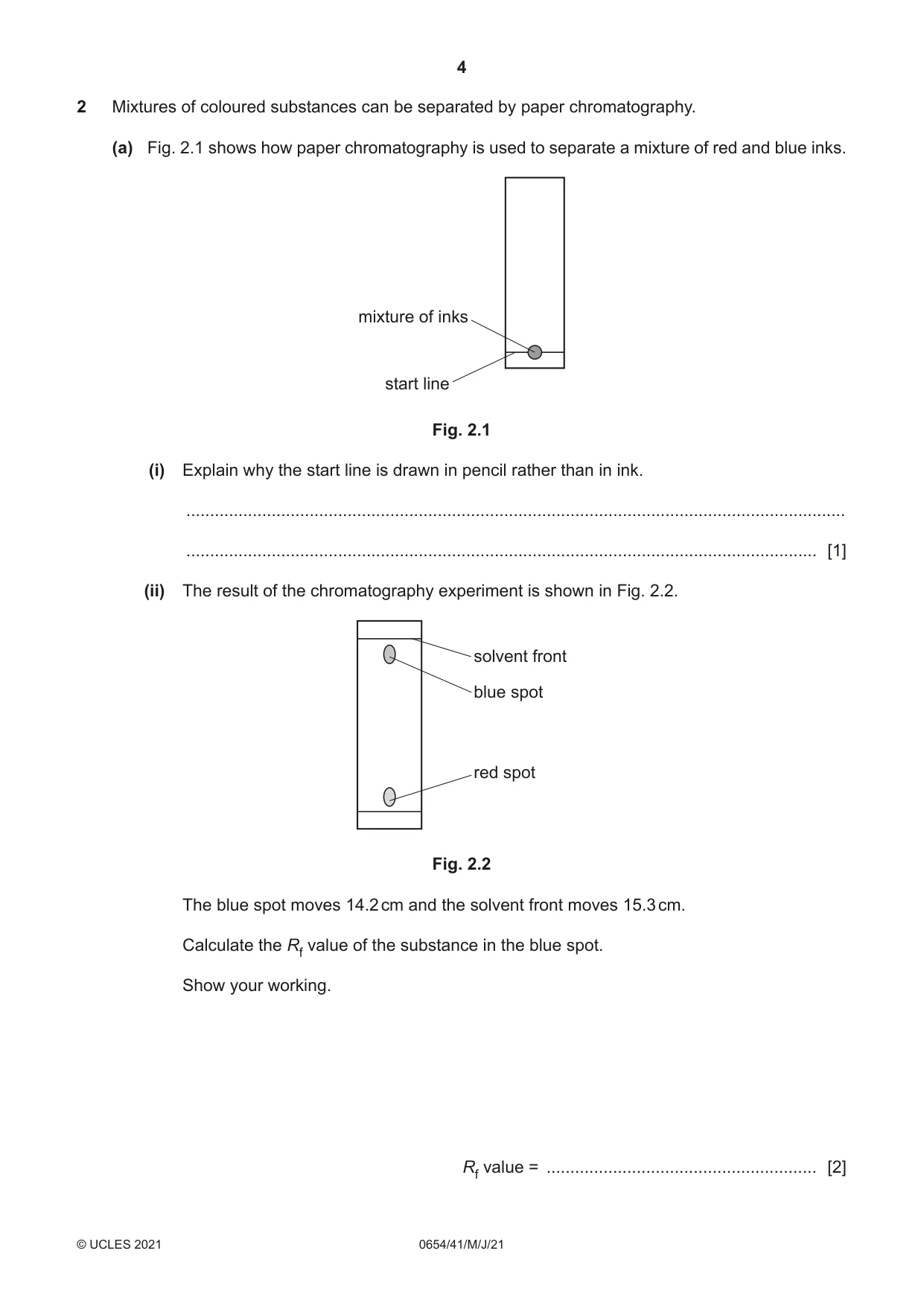 Cambridge IGCSE Sciences - Co-ordinated (Double) 0654 2021 May/June Paper 4 · Variant 1 question paper, page 4 of 28