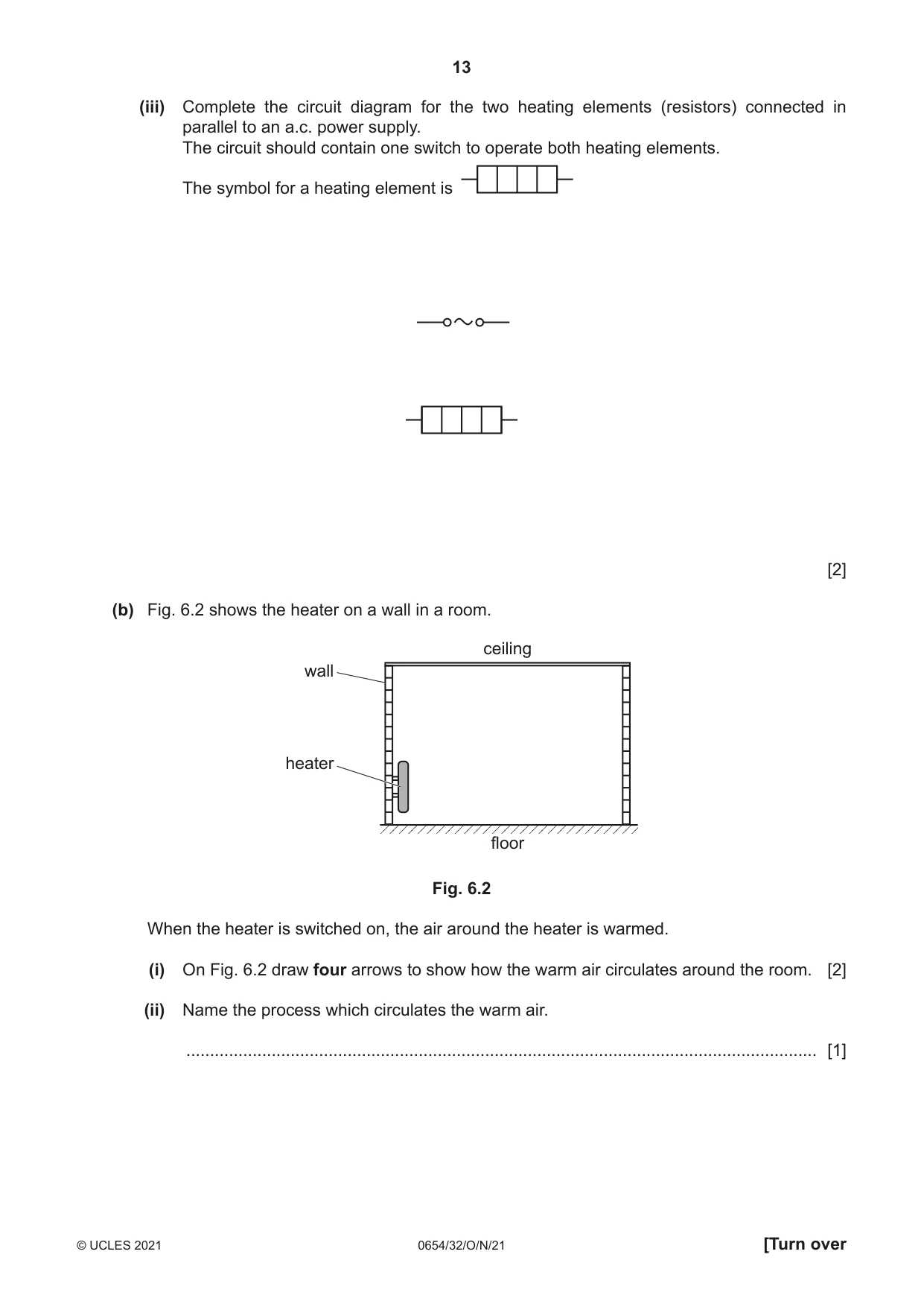 Cambridge IGCSE Sciences - Co-ordinated (Double) 0654 2021 Oct/Nov Paper 3 · Variant 2 question paper, page 13 of 28
