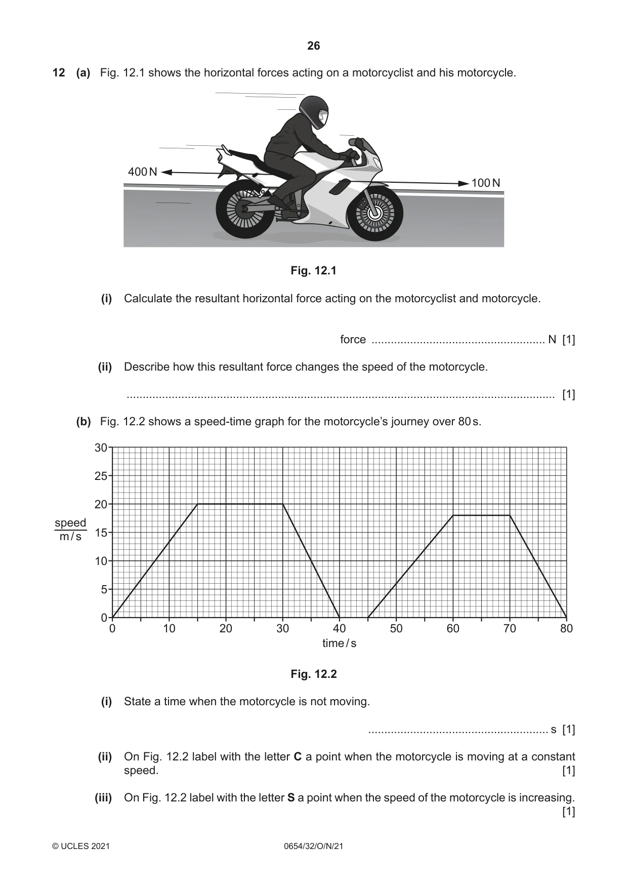 Cambridge IGCSE Sciences - Co-ordinated (Double) 0654 2021 Oct/Nov Paper 3 · Variant 2 question paper, page 26 of 28