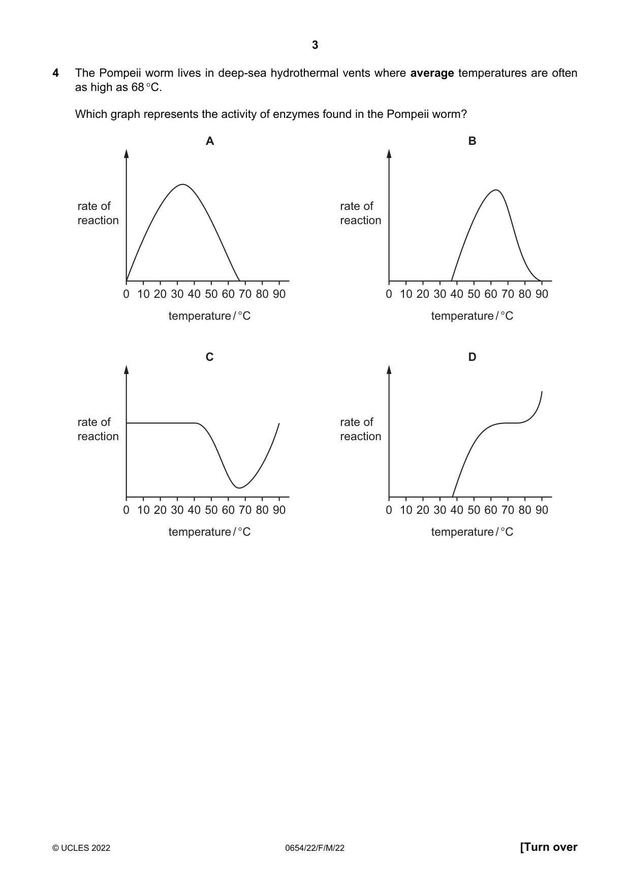 Cambridge IGCSE Sciences - Co-ordinated (Double) 0654 2022 Feb/March Paper 2 · Variant 2 question paper, page 3 of 20