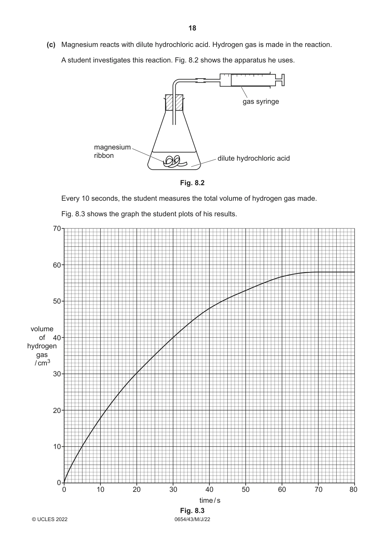 Cambridge IGCSE Sciences - Co-ordinated (Double) 0654 2022 May/June Paper 4 · Variant 3 question paper, page 18 of 36