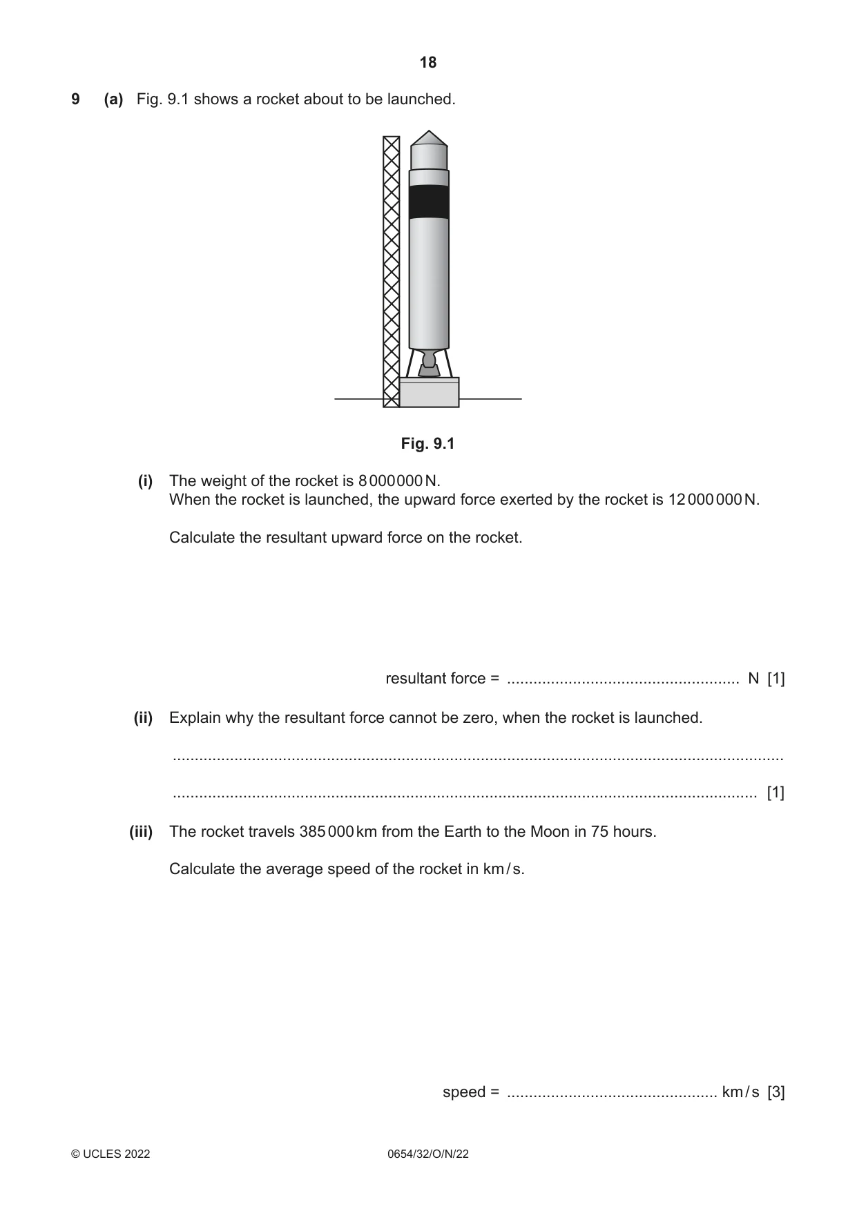 Cambridge IGCSE Sciences - Co-ordinated (Double) 0654 2022 Oct/Nov Paper 3 · Variant 2 question paper, page 18 of 28