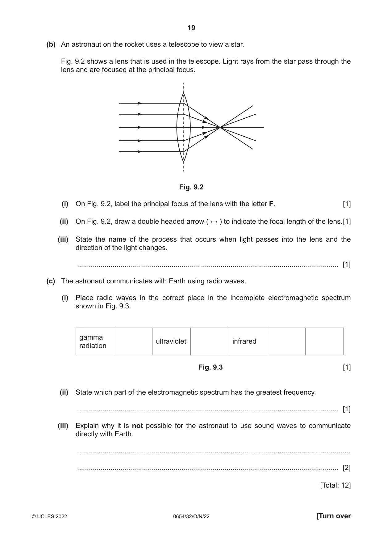 Cambridge IGCSE Sciences - Co-ordinated (Double) 0654 2022 Oct/Nov Paper 3 · Variant 2 question paper, page 19 of 28