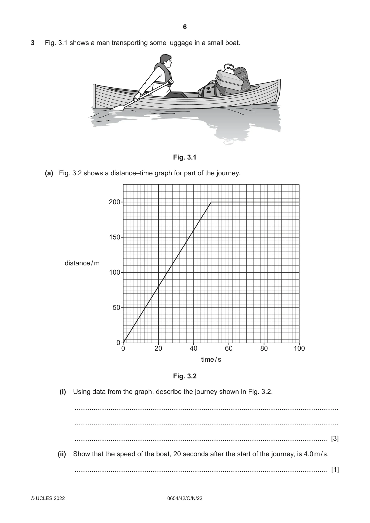 Cambridge IGCSE Sciences - Co-ordinated (Double) 0654 2022 Oct/Nov Paper 4 · Variant 2 question paper, page 6 of 28