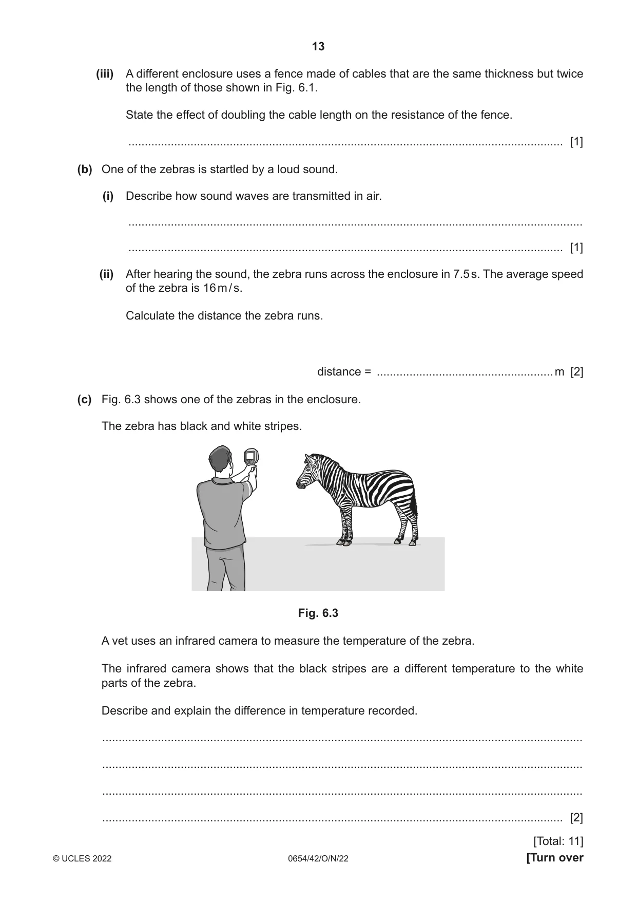 Cambridge IGCSE Sciences - Co-ordinated (Double) 0654 2022 Oct/Nov Paper 4 · Variant 2 question paper, page 13 of 28