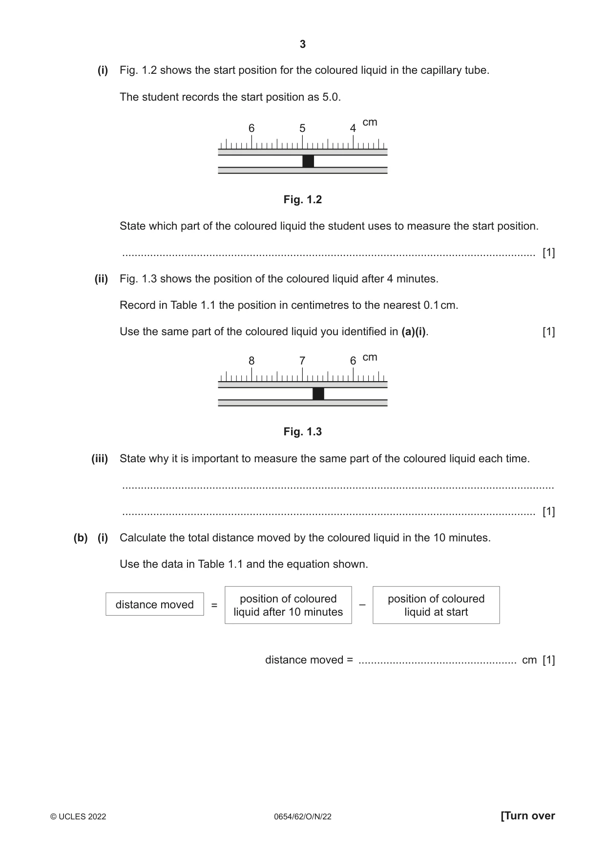 Cambridge IGCSE Sciences - Co-ordinated (Double) 0654 2022 Oct/Nov Paper 6 · Variant 2 question paper, page 3 of 24