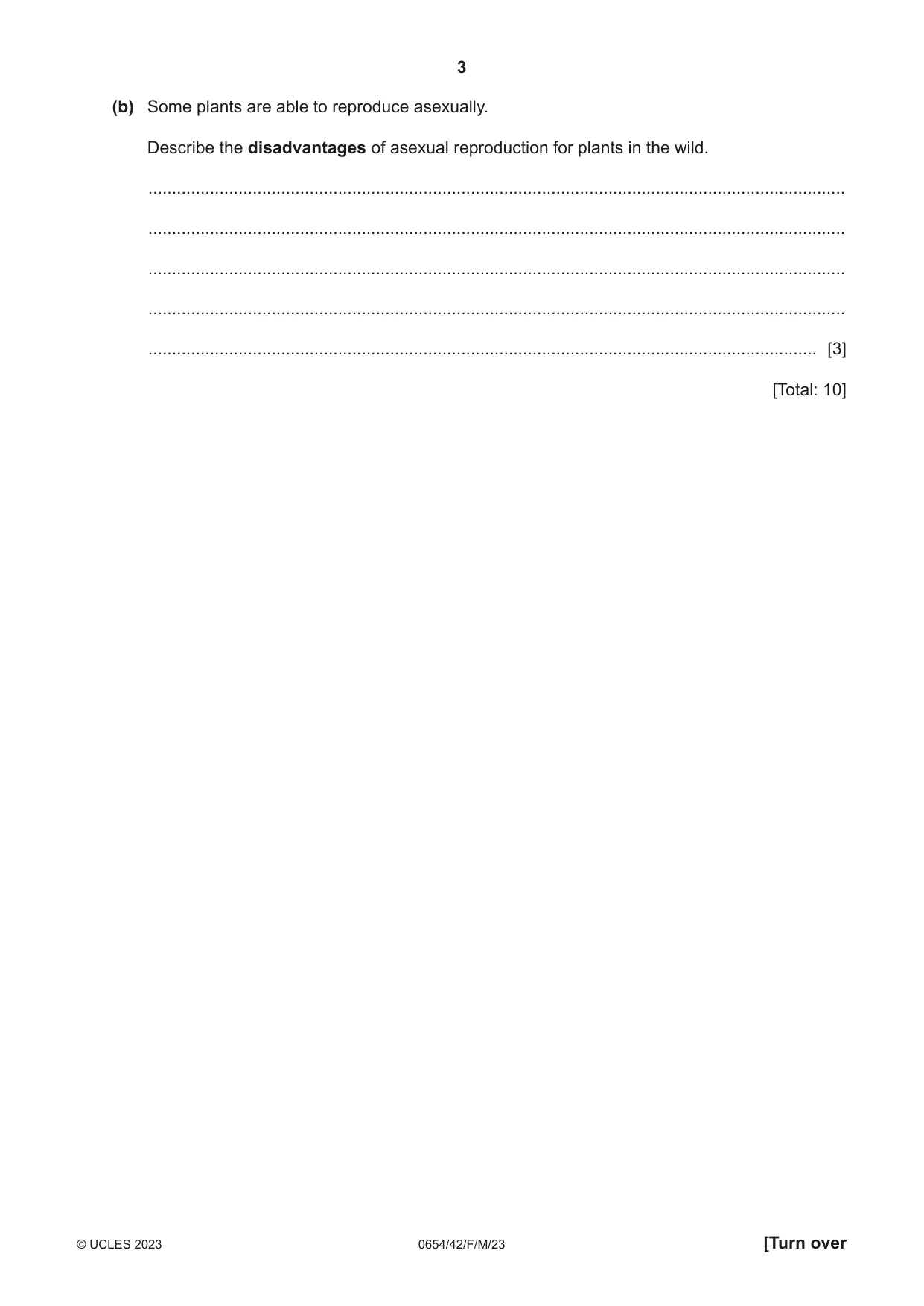 Cambridge IGCSE Sciences - Co-ordinated (Double) 0654 2023 Feb/March Paper 4 · Variant 2 question paper, page 3 of 36