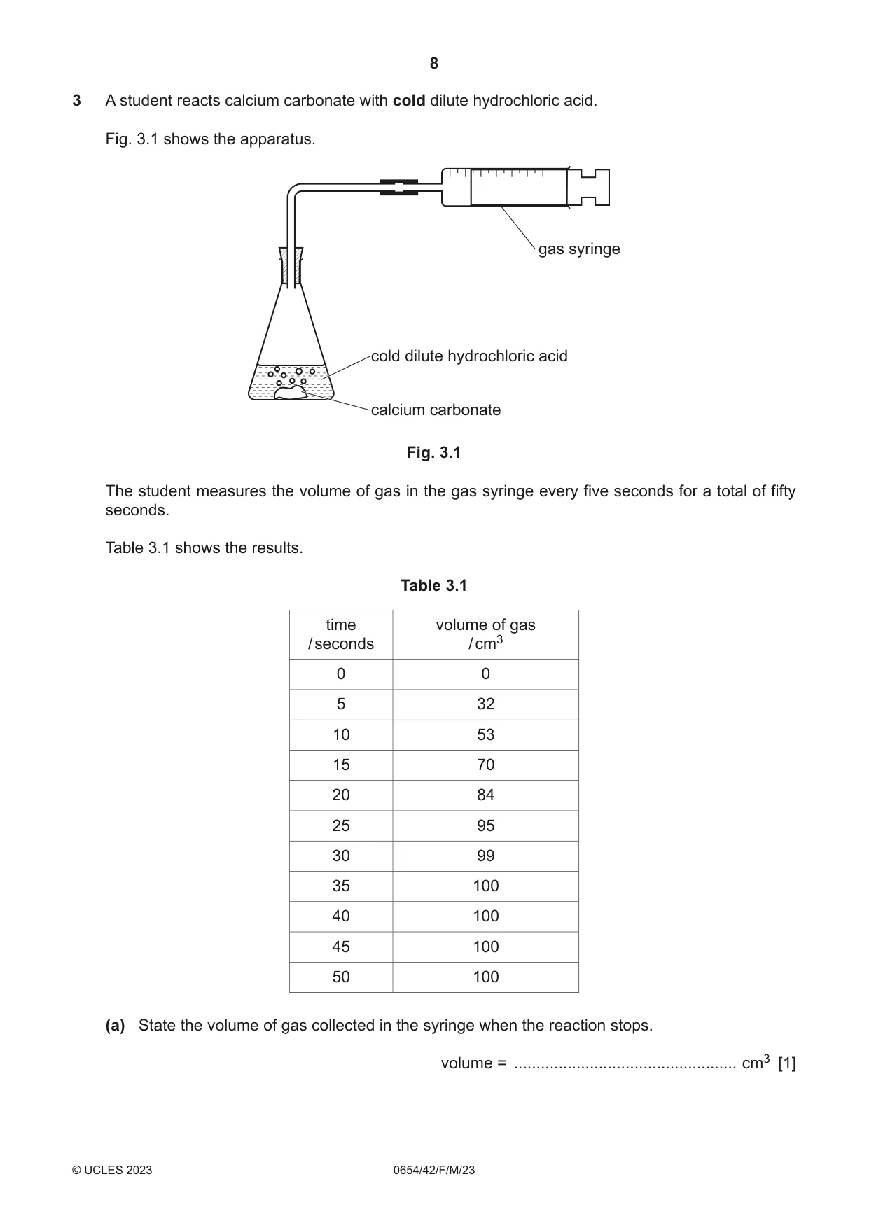 Cambridge IGCSE Sciences - Co-ordinated (Double) 0654 2023 Feb/March Paper 4 · Variant 2 question paper, page 8 of 36