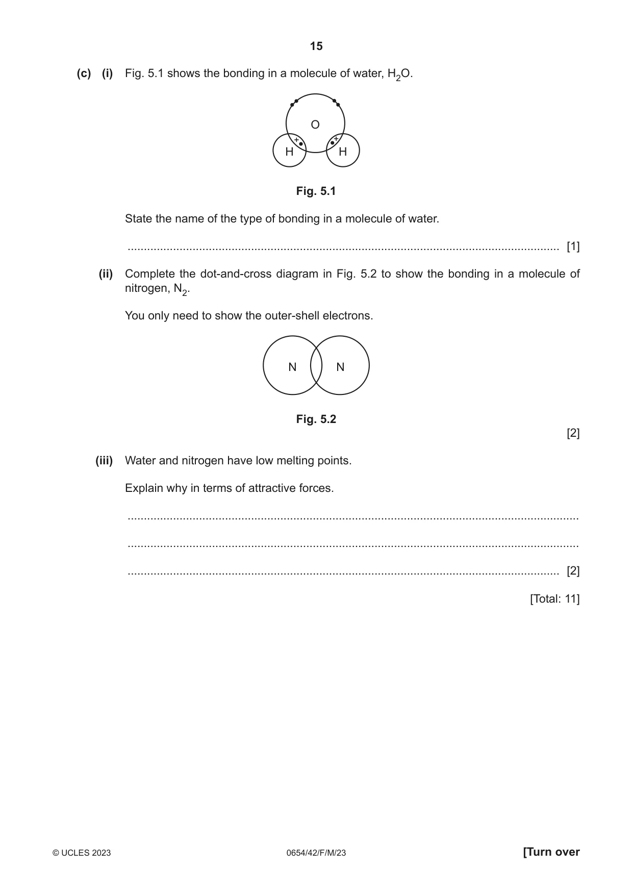 Cambridge IGCSE Sciences - Co-ordinated (Double) 0654 2023 Feb/March Paper 4 · Variant 2 question paper, page 15 of 36