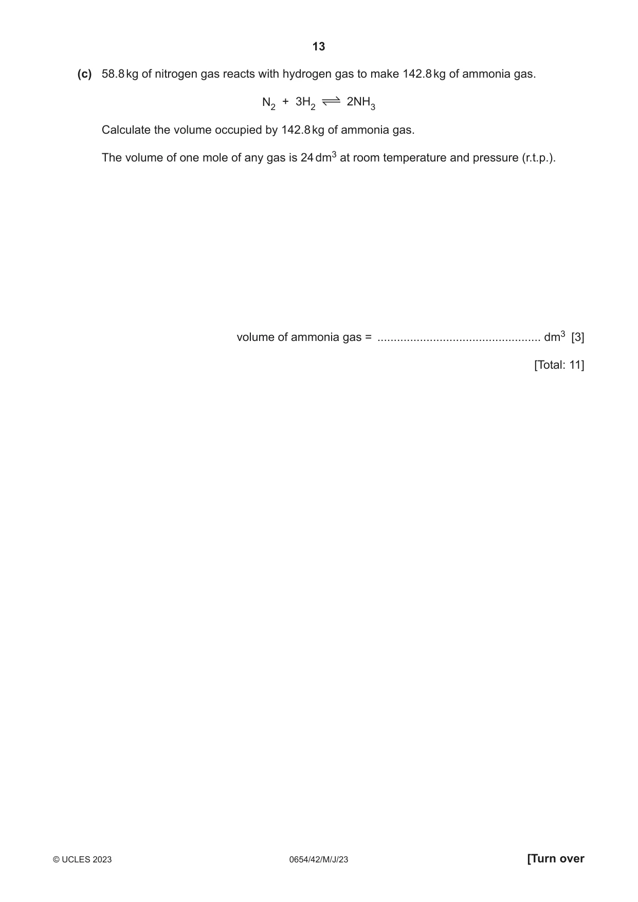 Cambridge IGCSE Sciences - Co-ordinated (Double) 0654 2023 May/June Paper 4 · Variant 2 question paper, page 13 of 32