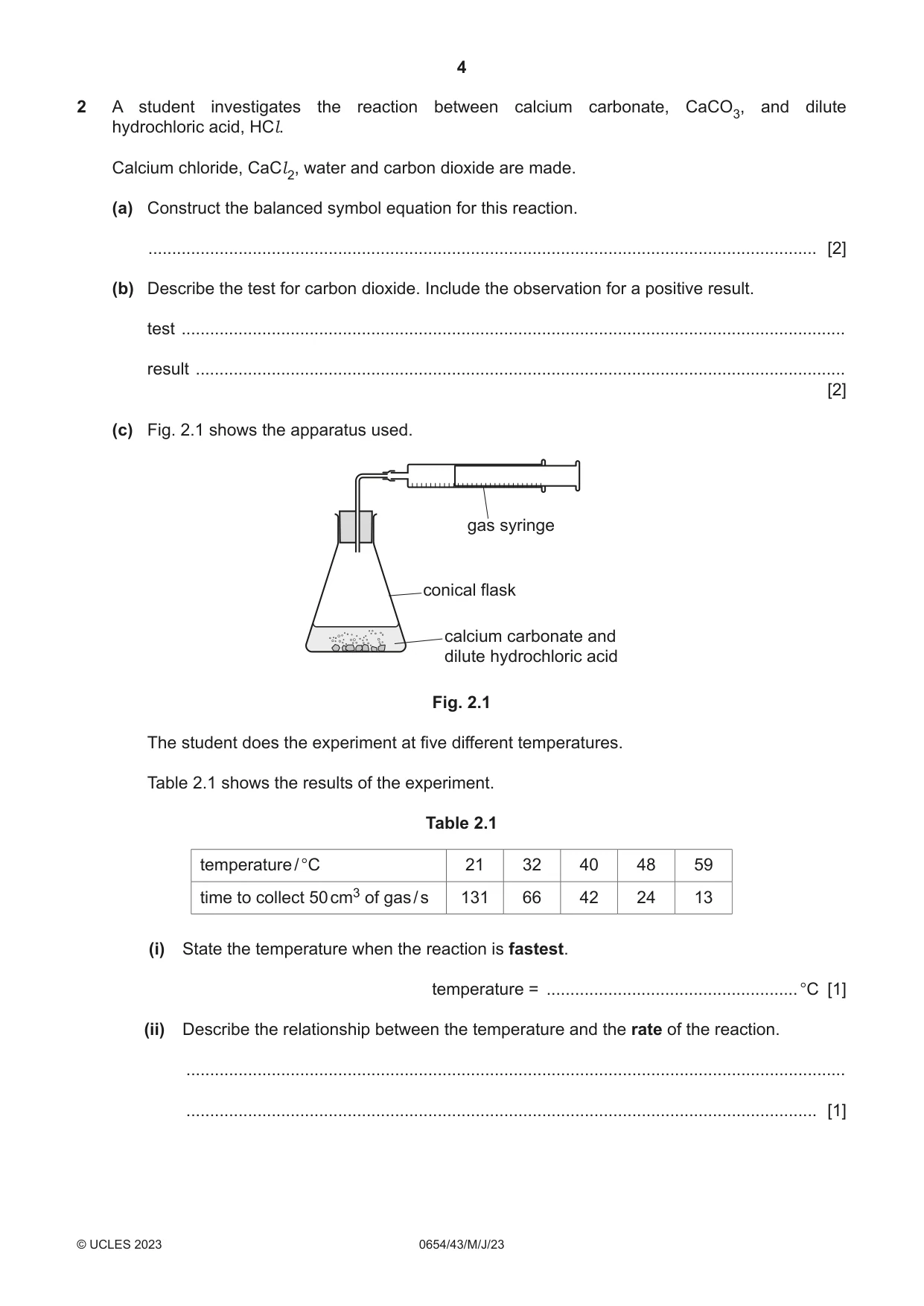 Cambridge IGCSE Sciences - Co-ordinated (Double) 0654 2023 May/June Paper 4 · Variant 3 question paper, page 4 of 32