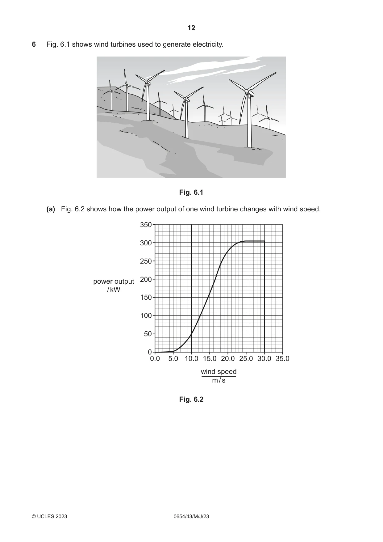 Cambridge IGCSE Sciences - Co-ordinated (Double) 0654 2023 May/June Paper 4 · Variant 3 question paper, page 12 of 32