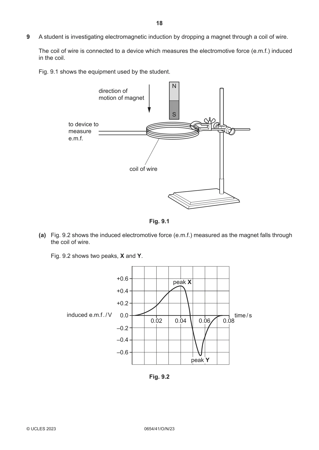 Cambridge IGCSE Sciences - Co-ordinated (Double) 0654 2023 Oct/Nov Paper 4 · Variant 1 question paper, page 18 of 28