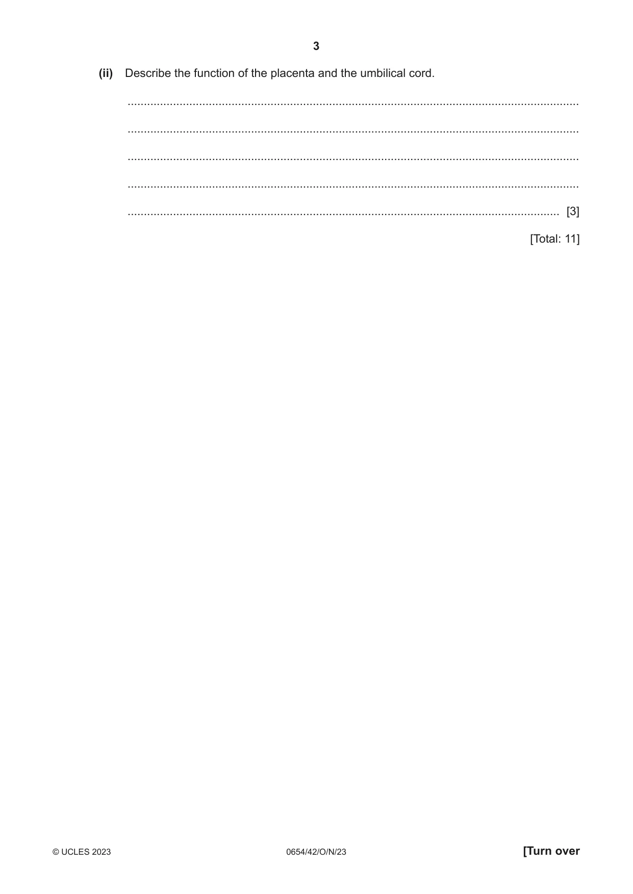 Cambridge IGCSE Sciences - Co-ordinated (Double) 0654 2023 Oct/Nov Paper 4 · Variant 2 question paper, page 3 of 32