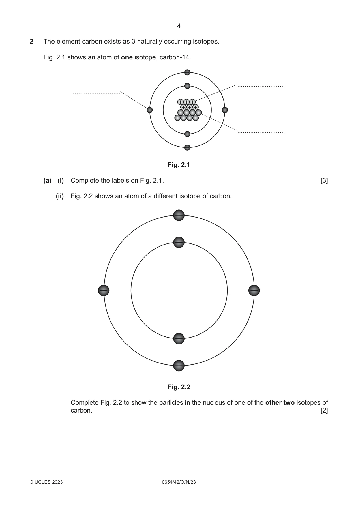 Cambridge IGCSE Sciences - Co-ordinated (Double) 0654 2023 Oct/Nov Paper 4 · Variant 2 question paper, page 4 of 32