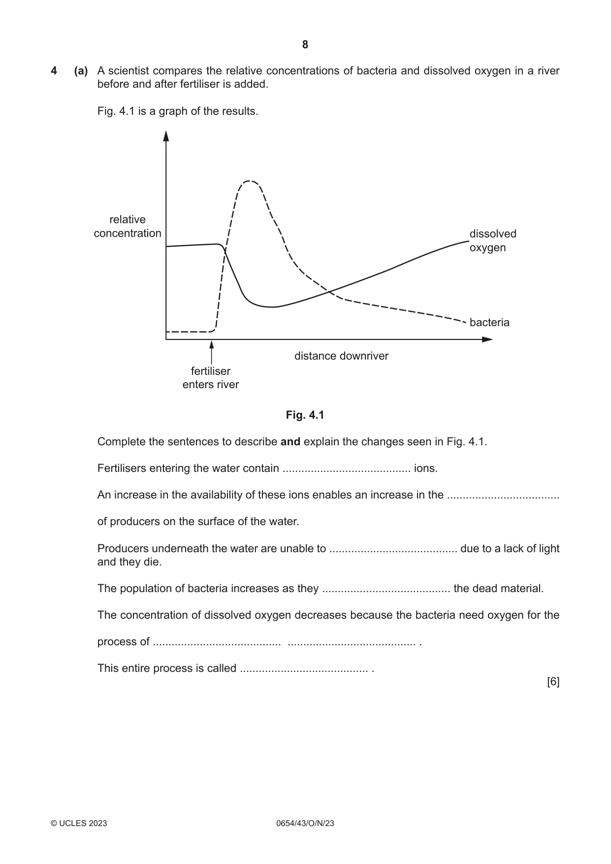 Cambridge IGCSE Sciences - Co-ordinated (Double) 0654 2023 Oct/Nov Paper 4 · Variant 3 question paper, page 8 of 28