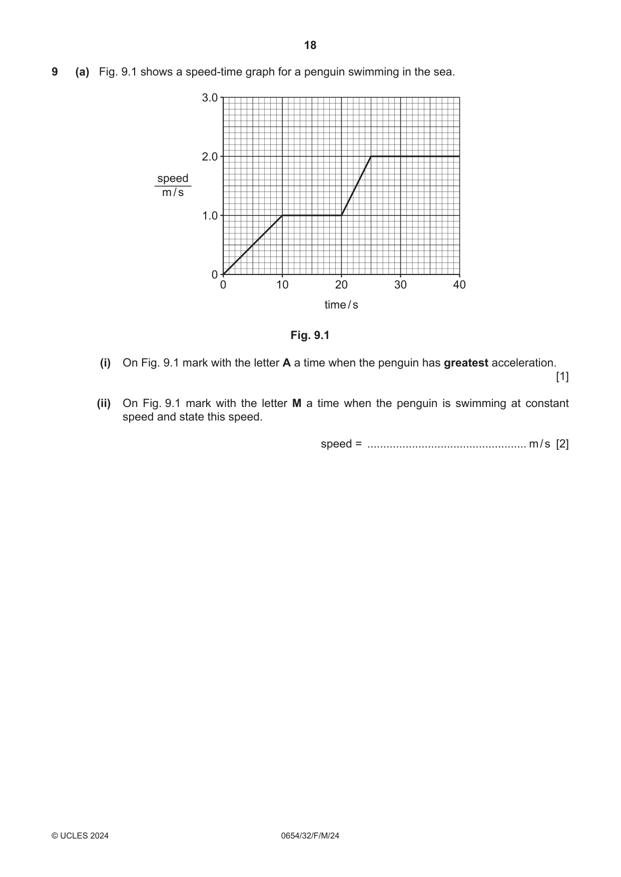 Cambridge IGCSE Sciences - Co-ordinated (Double) 0654 2024 Feb/March Paper 3 · Variant 2 question paper, page 18 of 28