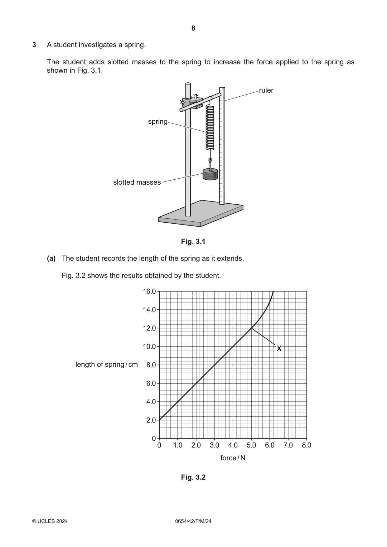 Cambridge IGCSE Sciences - Co-ordinated (Double) 0654 2024 Feb/March Paper 4 · Variant 2 question paper, page 8 of 32
