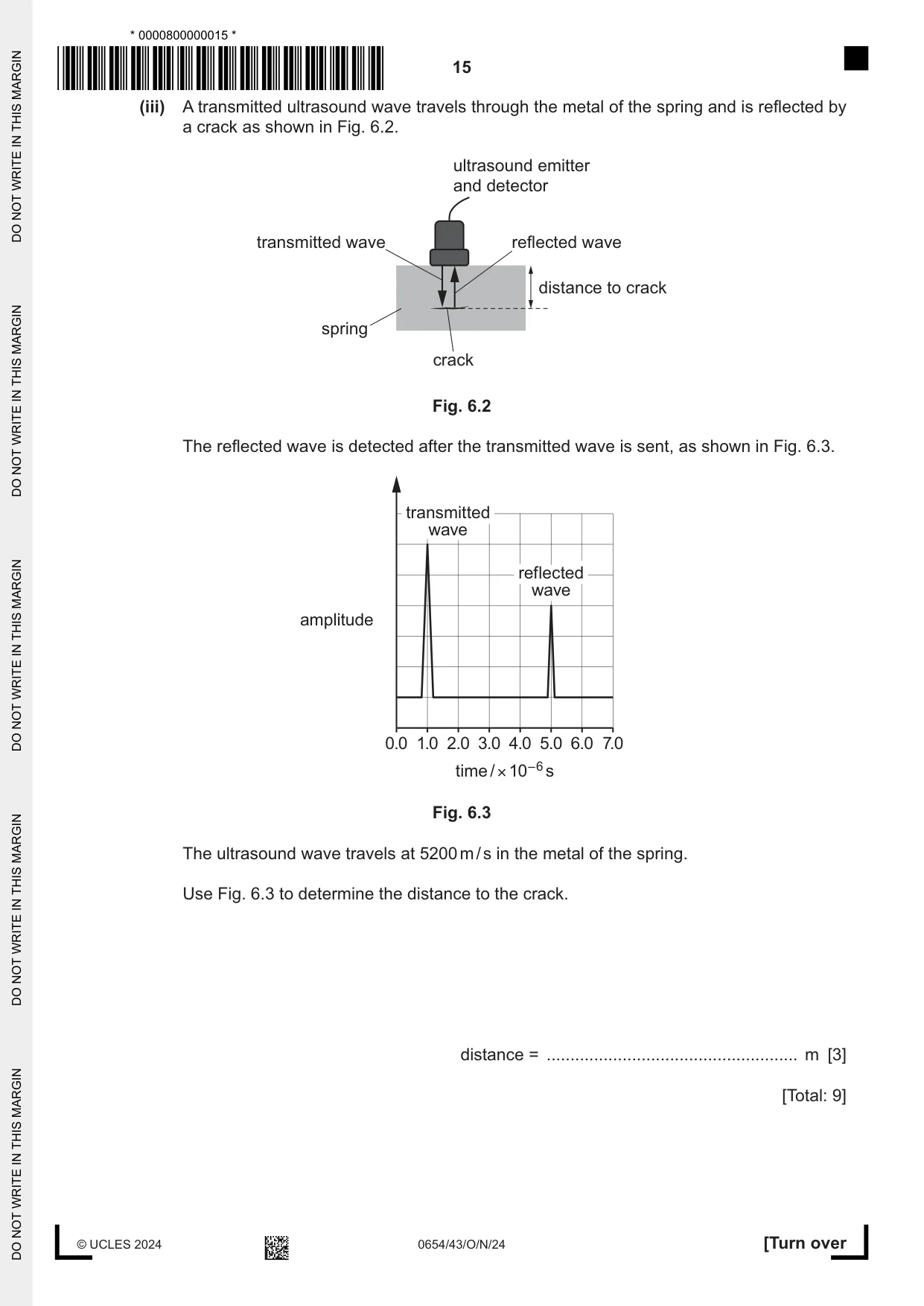 Cambridge IGCSE Sciences - Co-ordinated (Double) 0654 2024 Oct/Nov Paper 4 · Variant 3 question paper, page 15 of 32
