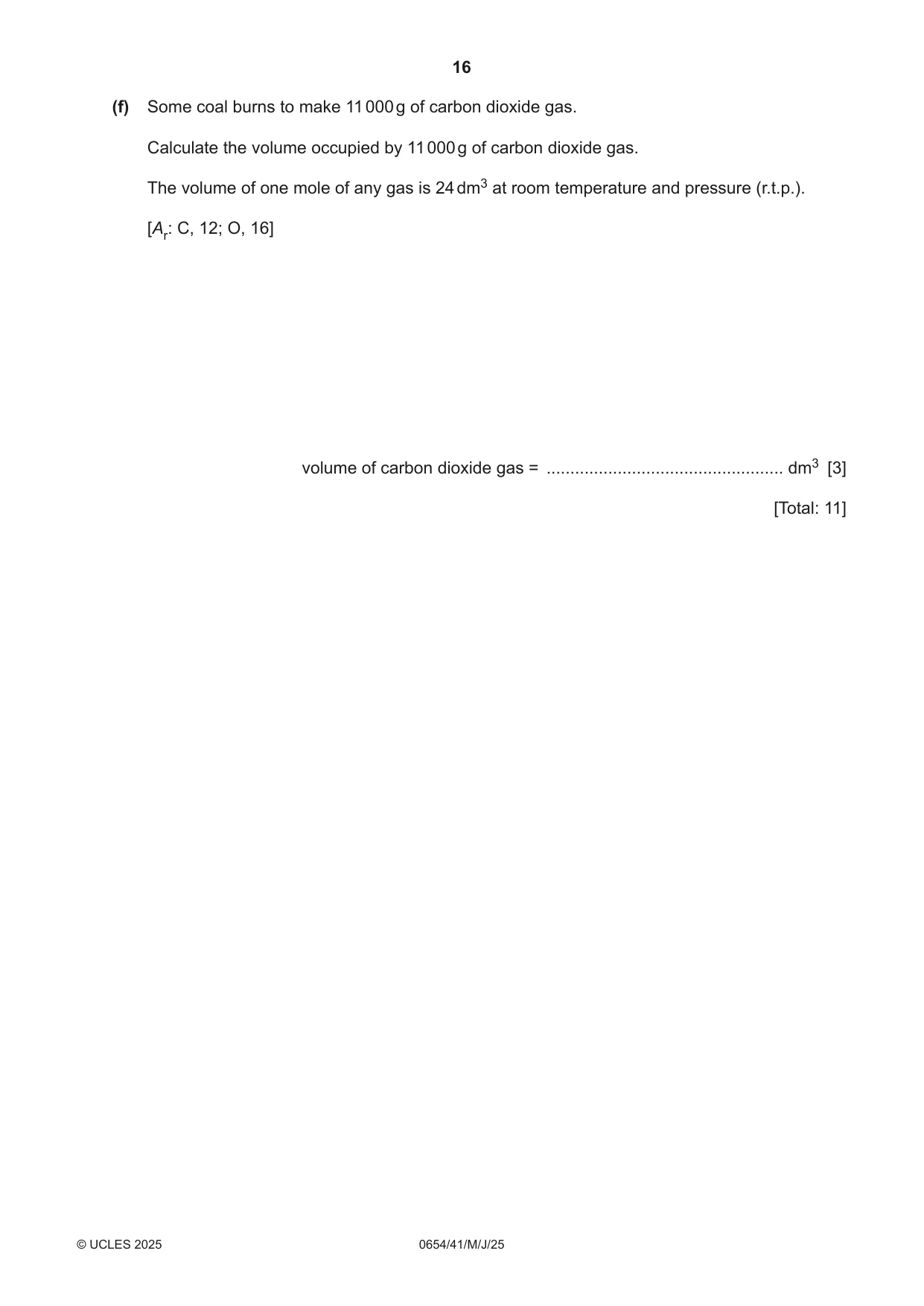 Cambridge IGCSE Sciences - Co-ordinated (Double) 0654 2025 May/June Paper 4 · Variant 1 question paper, page 16 of 32