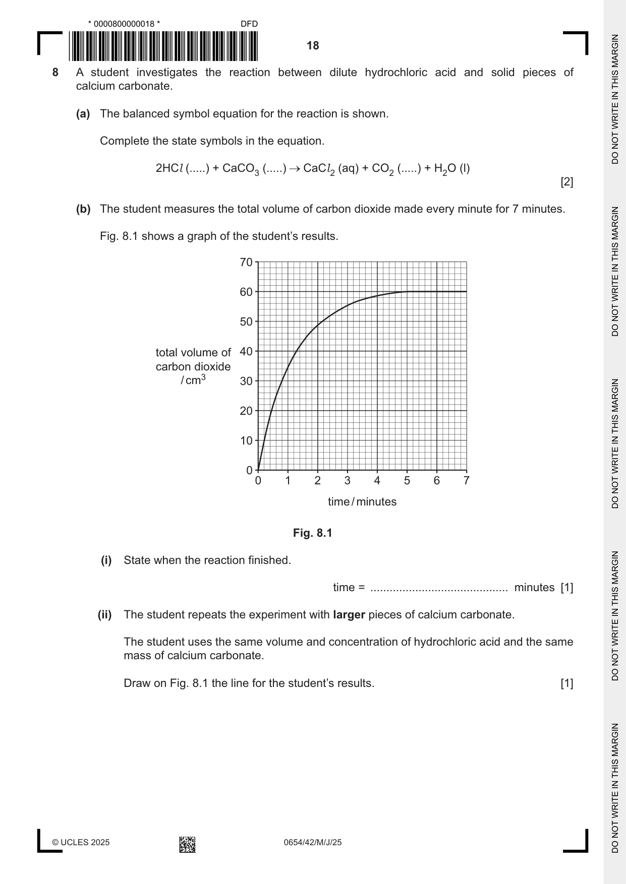 Cambridge IGCSE Sciences - Co-ordinated (Double) 0654 2025 May/June Paper 4 · Variant 2 question paper, page 18 of 28