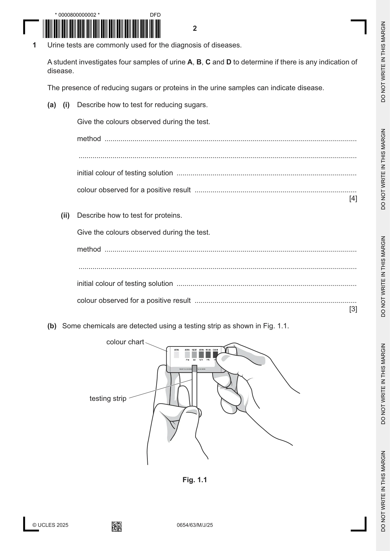 Cambridge IGCSE Sciences - Co-ordinated (Double) 0654 2025 May/June Paper 6 · Variant 3 question paper, page 2 of 24
