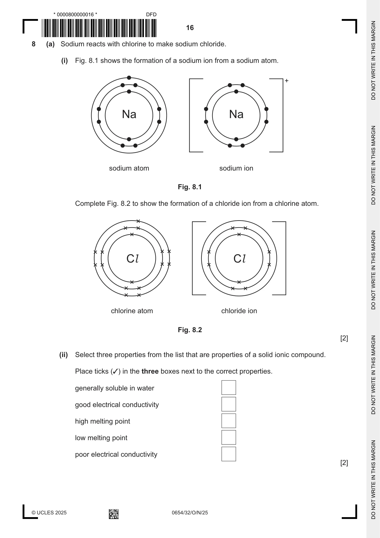 Cambridge IGCSE Sciences - Co-ordinated (Double) 0654 2025 Oct/Nov Paper 3 · Variant 2 question paper, page 16 of 28