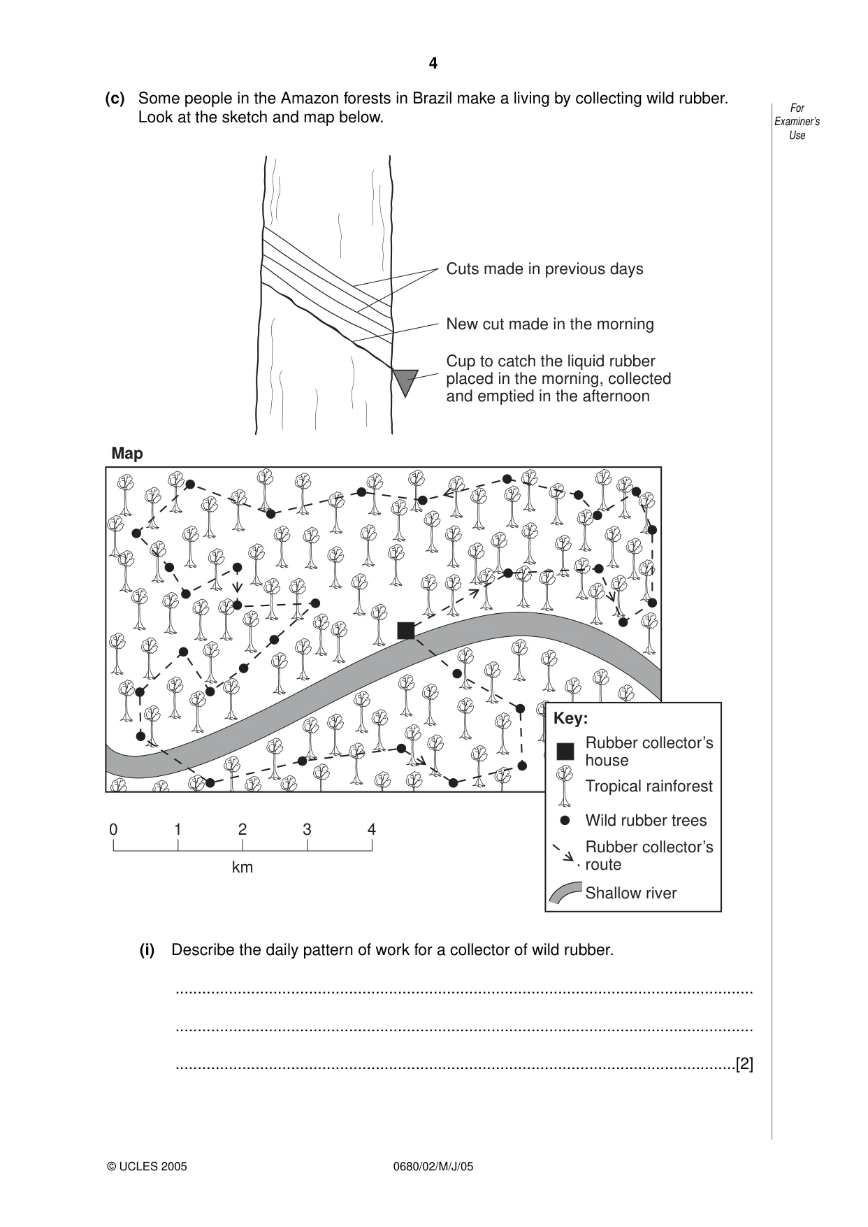 Cambridge IGCSE Environmental Management 0680 2005 May/June Paper 2 · Variant 1 question paper, page 4 of 16
