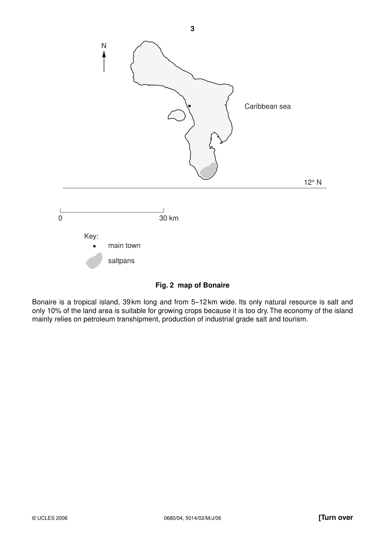 Cambridge IGCSE Environmental Management 0680 2006 May/June Paper 4 · Variant 1 question paper, page 3 of 20