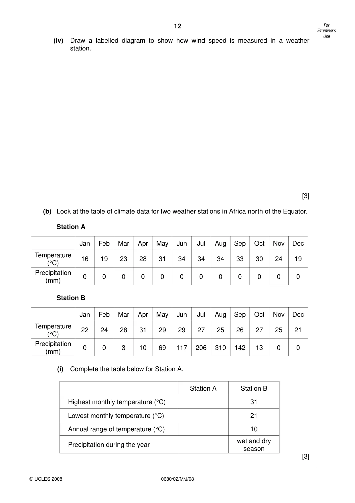 Cambridge IGCSE Environmental Management 0680 2008 May/June Paper 2 · Variant 1 question paper, page 12 of 20
