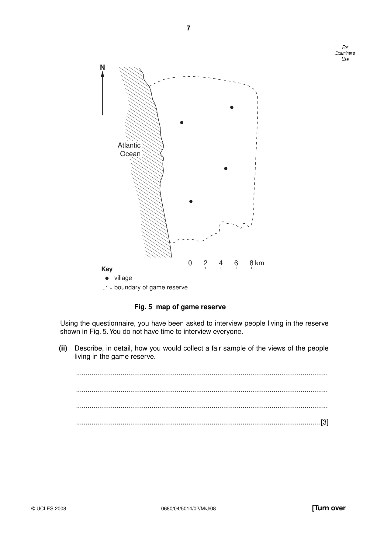 Cambridge IGCSE Environmental Management 0680 2008 May/June Paper 4 · Variant 1 question paper, page 7 of 20
