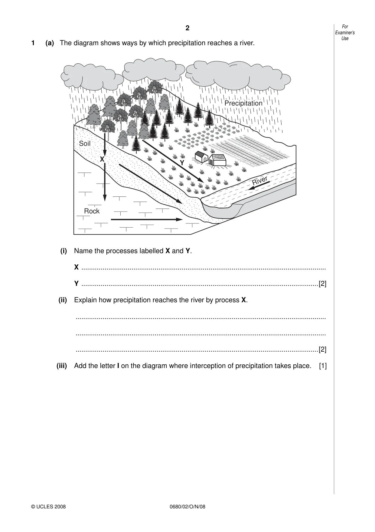 Cambridge IGCSE Environmental Management 0680 2008 Oct/Nov Paper 2 · Variant 1 question paper, page 2 of 16