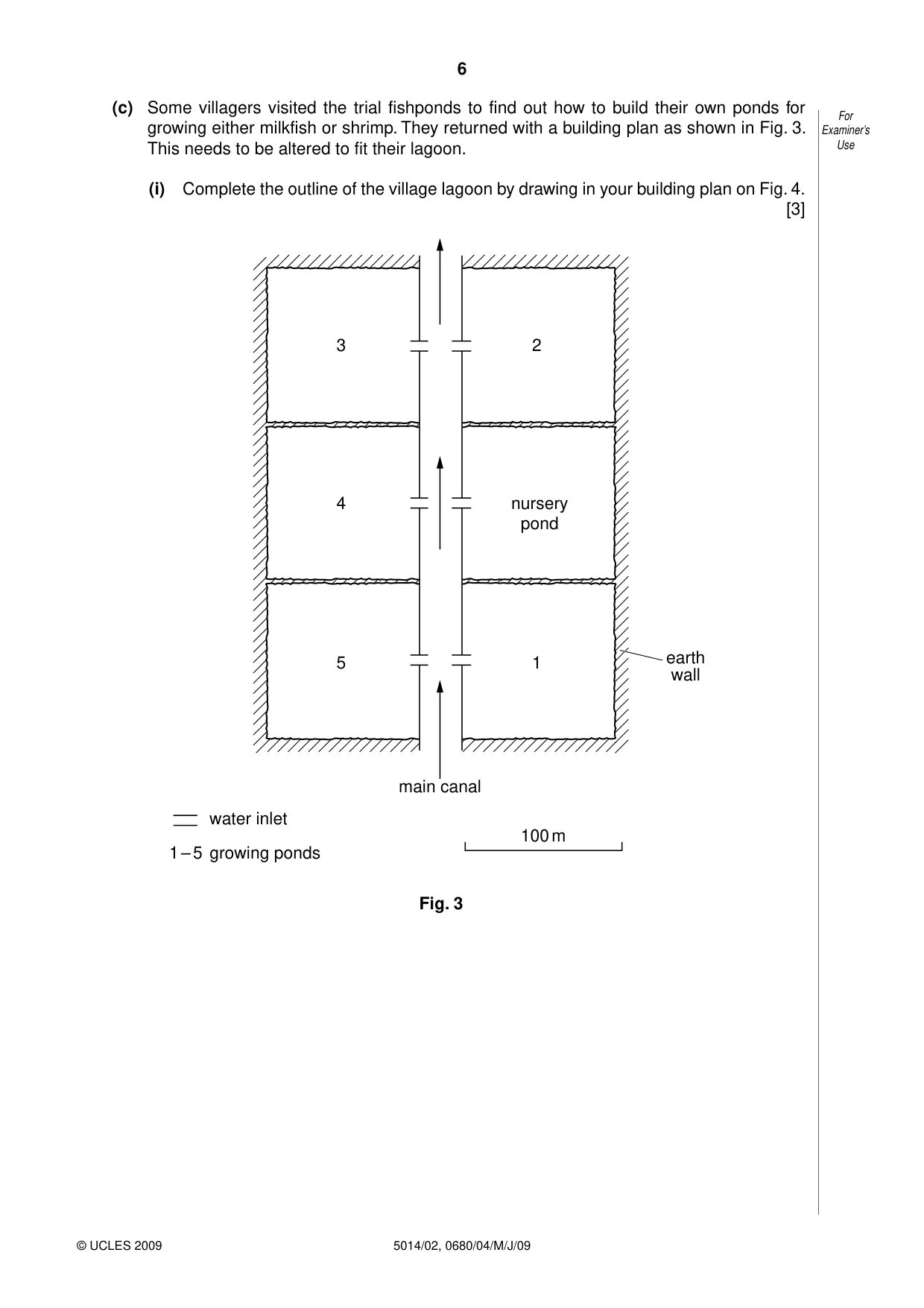 Cambridge IGCSE Environmental Management 0680 2009 May/June Paper 4 · Variant 1 question paper, page 6 of 20