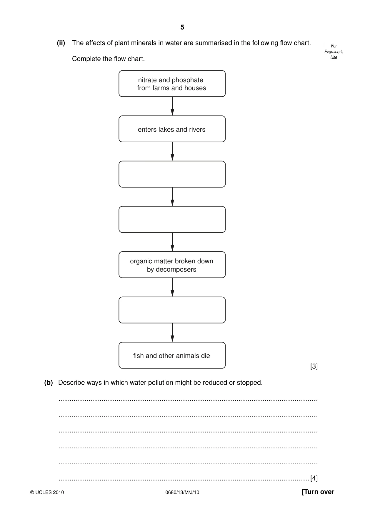 Cambridge IGCSE Environmental Management 0680 2010 May/June Paper 1 · Variant 3 question paper, page 5 of 12