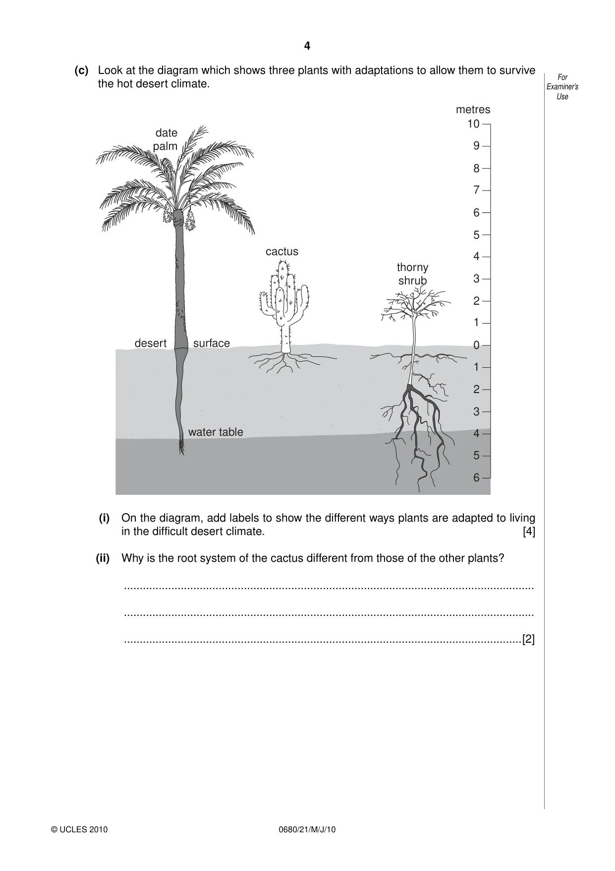 Cambridge IGCSE Environmental Management 0680 2010 May/June Paper 2 · Variant 1 question paper, page 4 of 16